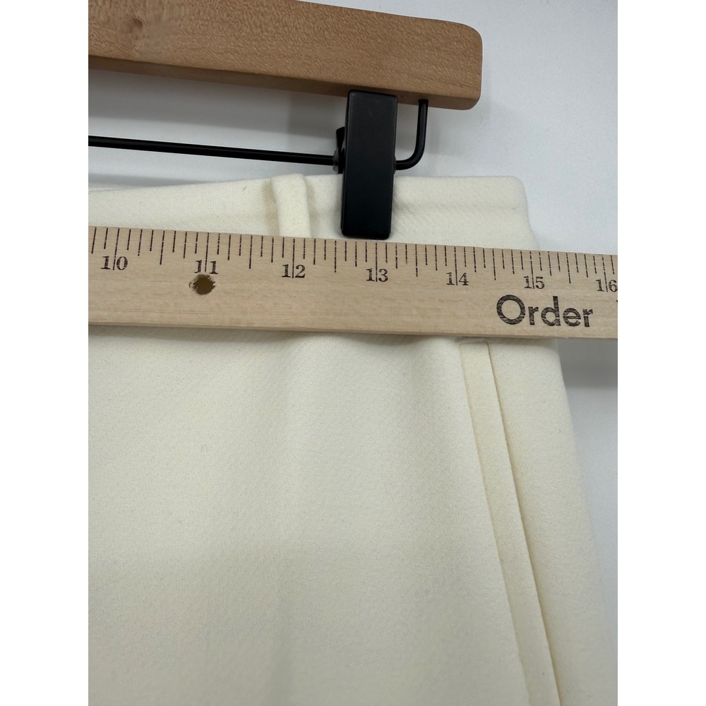 Talbots Pants Womens 4 Petite Beige Cream Hampshire Straight Leg Career Dress - Picture 5 of 9
